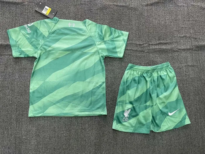 Maillot de Gardien Liverpool Enfant 23/24 Vert