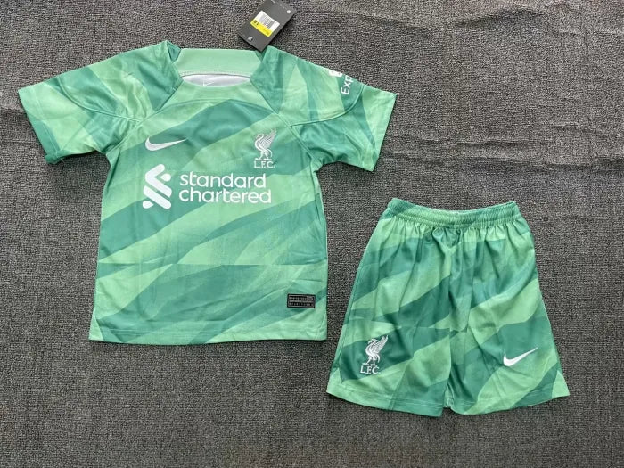 Maillot de Gardien Liverpool Enfant 23/24 Vert